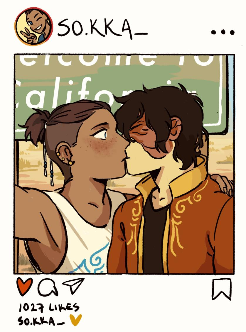 another one for the #zukka fic mass times acceleration on ao3 (as requested by an anon on tumblr!)