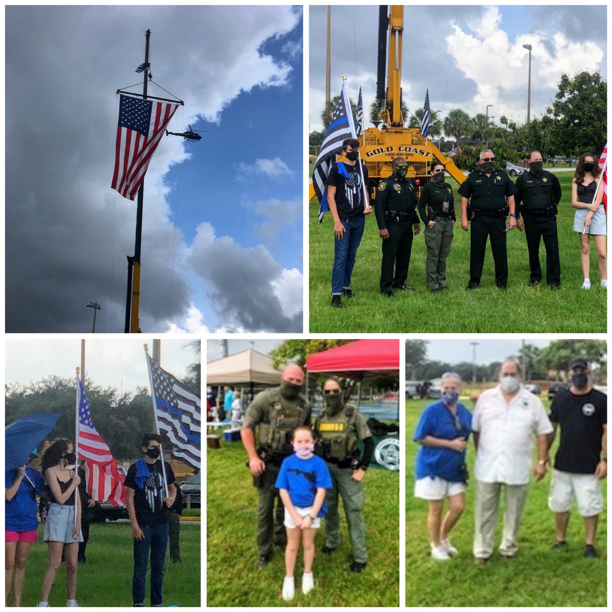TmSouthFlorida's tweet photo. Hey Jupiter, Naples, and Cooper City, #WeSeeYou !! #BackTheBlue #Support #ThankYou #NotAfraidToStandUp #LawEnforcement #DefendThis https://t.co/Y3MFmtXVJr