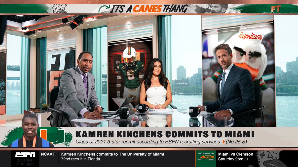 CanesHooligan's tweet photo. BREAKING NEWS
🟠🙌🏽🟢🏝🏈#ItsAllAboutTheU #MiamiHurricanes #GoCanes #TheU #ItsAllBoutTheU #CanesFootball #TurnoverChain #Swagger #FastUPhysical #2Rings1chain #Time2Sh1ne #SwagTeam #PipelineToThePros @KKinchens5 https://t.co/Y90dzmyEfi