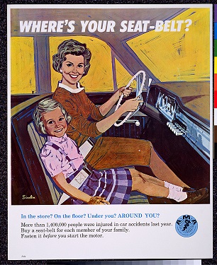 In 1959, the  @AmerMedicalAssn began publishing and distributing pro-seatbelt PSA’s in response to a cultural struggle that might feel quite similar between a public health mandate and personal freedom [thread]