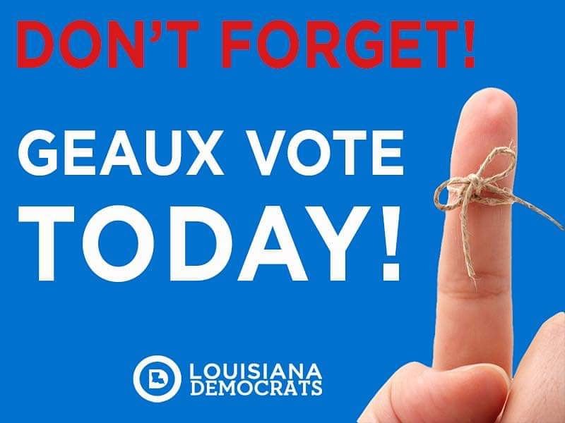 miracleguppy's tweet photo. 🗳💥LOUISIANA PRIMARY TODAY JULY 11💥📬
😷🗳 Polls Open 7am - 8pm 😷🗳
#VoteByMailLA #VoteLA #LADEM #GeauxVote #MasksNow #PostcardsToVoters
Louisiana Dems smashed records for Prez Primary – nearly 40,000 more Dems than Reps voted early 👏🇺🇸🗳👏 https://t.co/3JWWVrfgsn