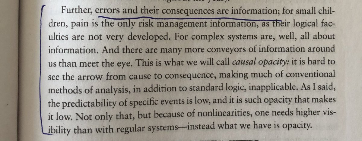 “Errors and their consequences are information”