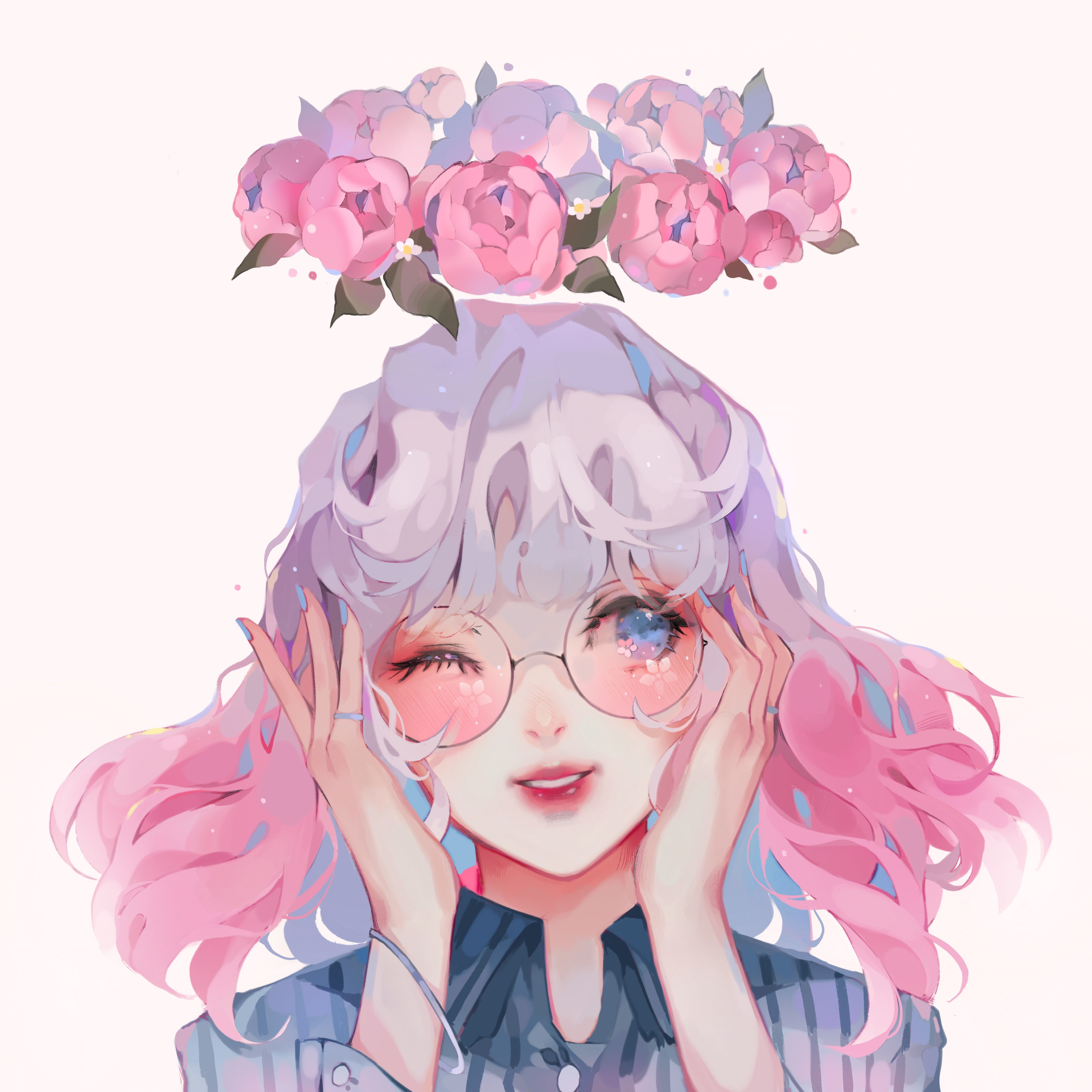 Anime cheap girl flower