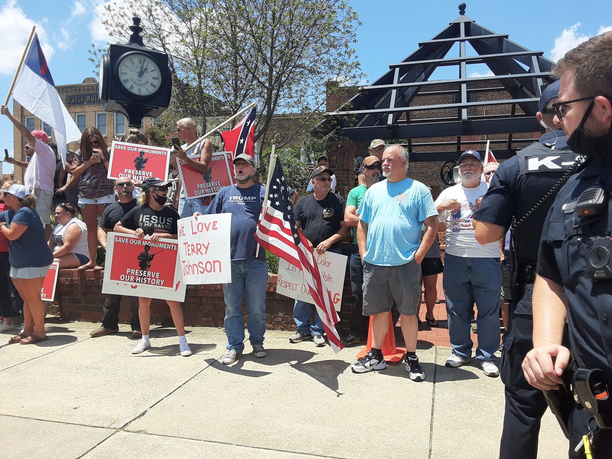 White supremacists love their racist sheriff Terry Johnson