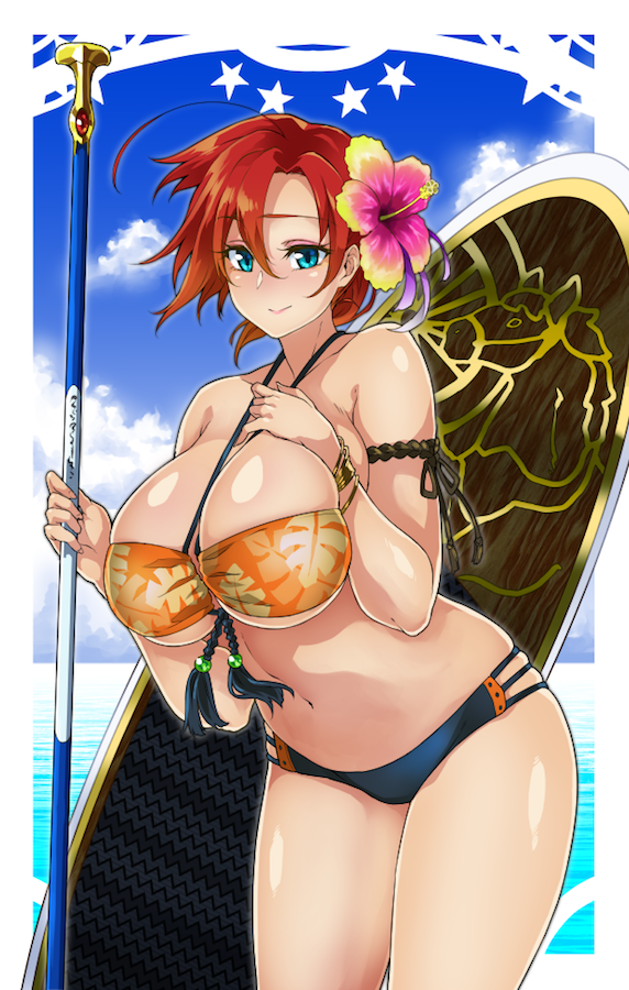 Fgo ４水着ブーディカだぁー やったー っていう夏の妄想 が素晴らしい
