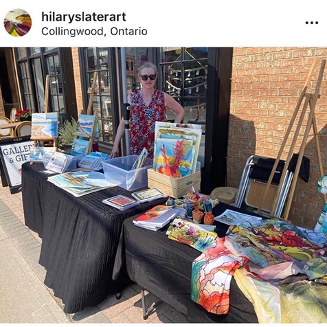 BMFA_ArtsCentre's tweet photo. Local artists are setting up outside our doors too!
Come visit and see who's there!
Our new longer hours are Wed-Sat 11-3.
Yesterday, artists Hilary Slater and Barbara Simmons were there!
#creativesimcoestreet
#creativedistrictcollingwood
#localart
#nonprofitarts https://t.co/zYxGmRyrf7
