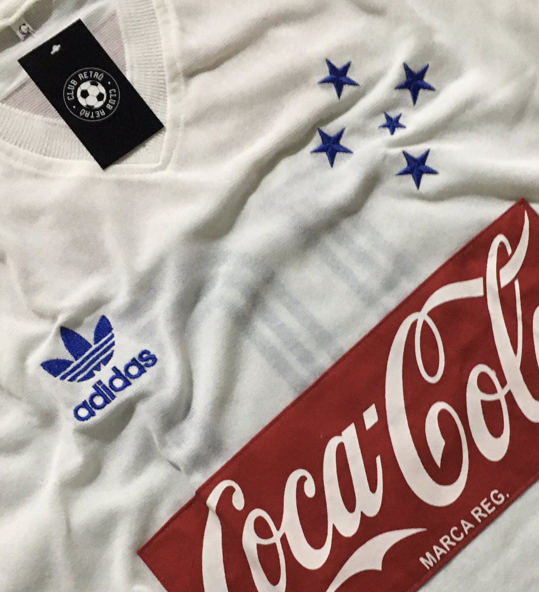 camisa cruzeiro retrô 1987 adidas
