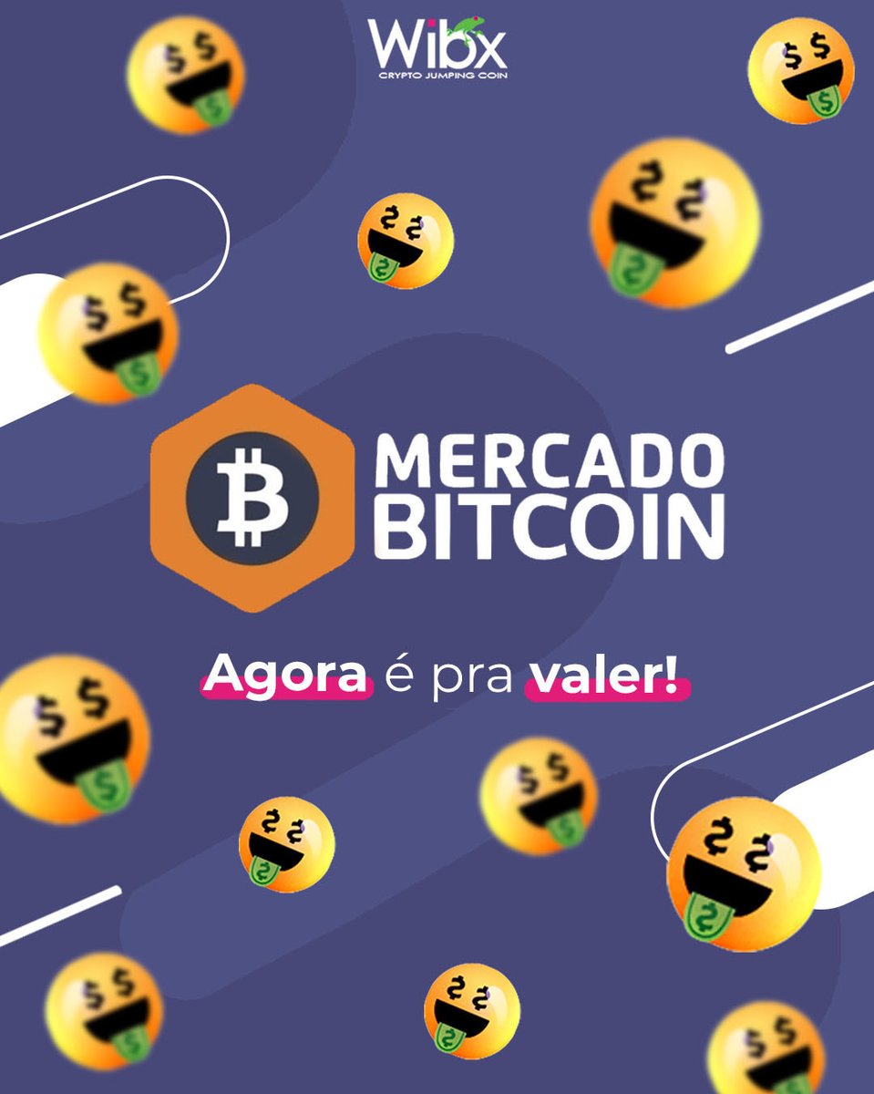 Agora é pra valer! 😍 Essa é listagem que você aguardava ansiosamente da  WiBX no Mercado Bitcoin!🐸 Durante a próxima semana, será liberado no  @mercadobitcoin nossa nova Exchange! Acompanhe todas novidades por