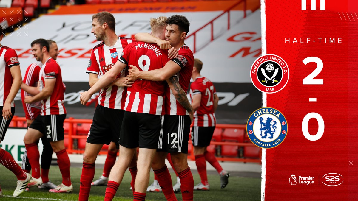 McDouble.

The Blades lead at the break 👏