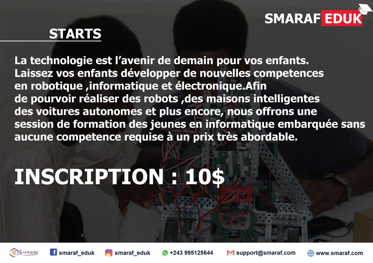SmarafDRC's tweet image. Maîtrisez la programmation des microcontrolleurs en un laps de temps. Testez vos projets grâce au prototypage rapide que nous mettons à votre disposition ! 

#STEM #STEMDRC #DRC #SmarafEduk #Smaraf #Kolwezi #3Dprinting