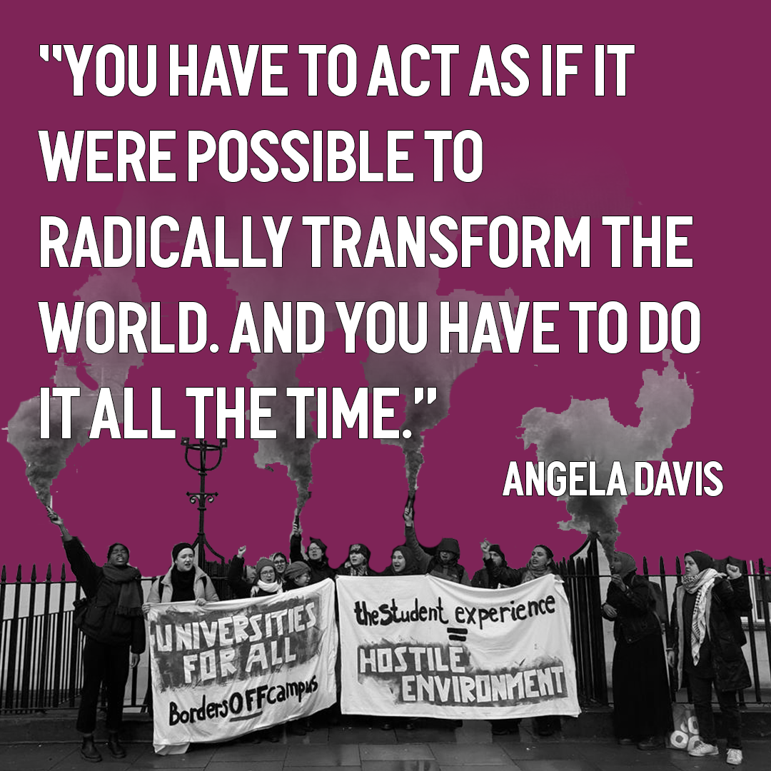 peopleandplanet's tweet photo. What an amazing #PowerShift2020 fishbowl session! 😍

Thank you so much for tuning in, and especially thank you @sitainshort @joan0fsnark @EwanHawkins_ and Ibtehal for your enlightening contributions 🙌

Our struggle for a liberated university will continue! ✊ https://t.co/Uk2Q5fujhT