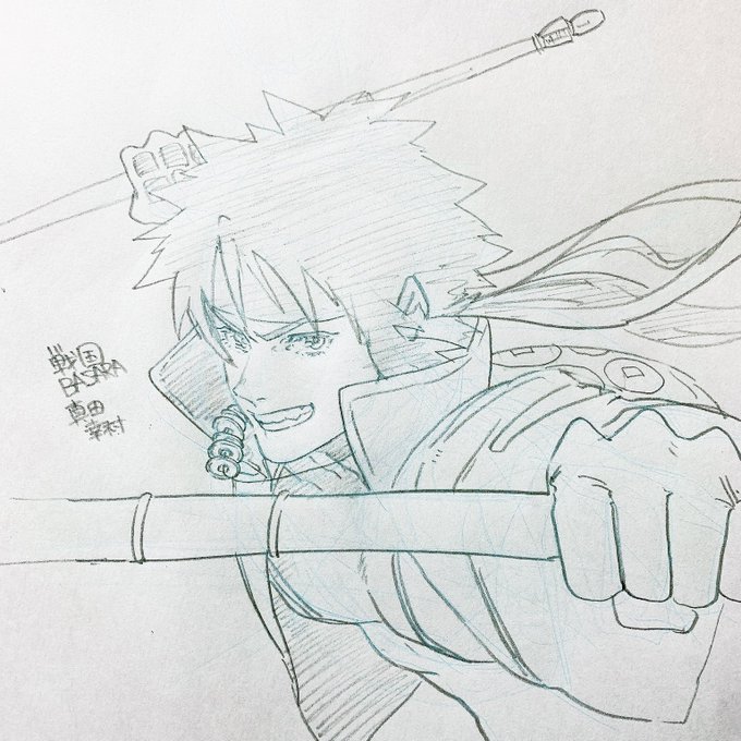 所用で10年ぶりぐらいに描いた ダテサナ推しでした 