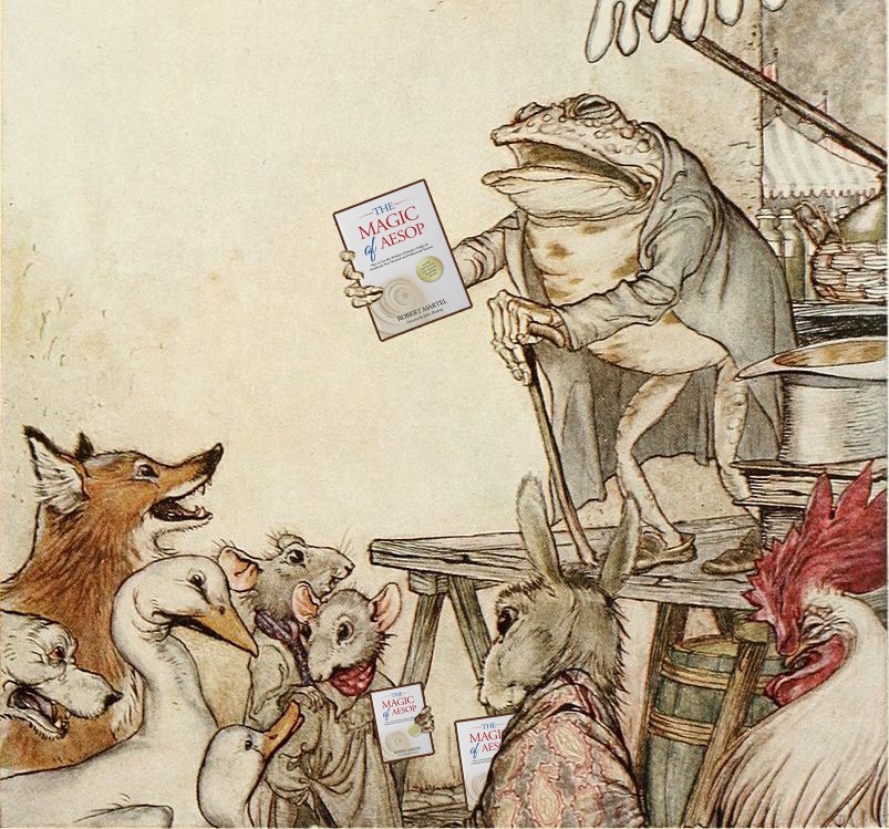 PositiveHypnoMA's tweet photo. Do you like the fables of Aesop? 

Getting excited about the release of my new book, Aesop's Fables: The Magic of Aesop! Should be available in early August. Follow this for latest updates... #Aesop, #magicofaesop,#fables https://t.co/eZY5wEBpZ5