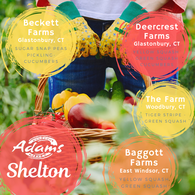 AdamsMarkets's tweet photo. Have you checked out our #Local produce?
The ever-fashionable Miss Twaunda from #Shelton is modeling a few of her locally grown veggies! π©βπΎ
Nothing is fresher than local!
#LocalFarmers #WhenFreshnessCounts #EvenHerMaskMatchesTheSquash #ProduceQueen #TigerStripeSquash π―#CTGrown https://t.co/GEsq0wFiZu