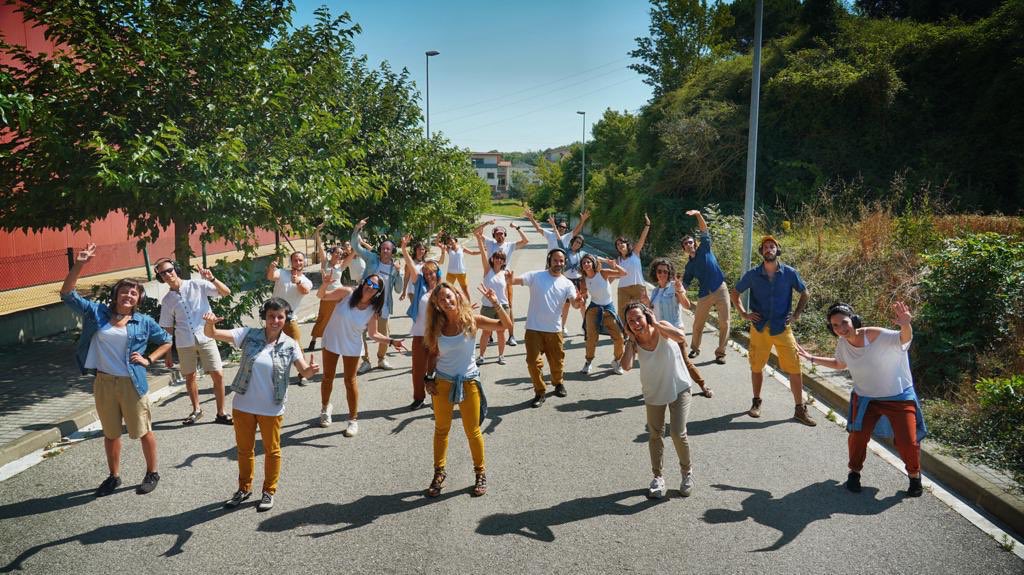 La @ssmbighand mola. Mola molt. Trobada presencial. Gravació. ❤️❤️❤️🤟🏻🤟🏻🤟🏻 #bodypercussion #percussiócorporal