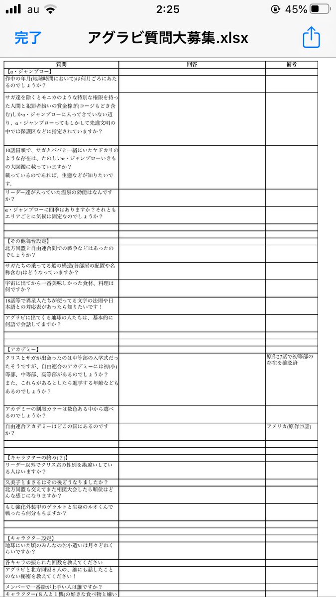 全部回答されるわけではないことは当たり前で承知の上ですが Agrv質問まとめてみ 愚かで哀れな塩味ゆい の漫画