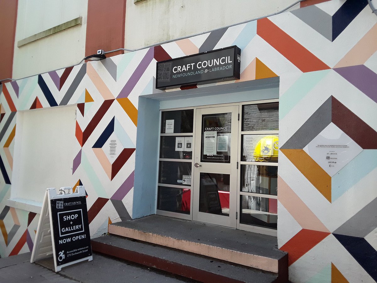 Very happy to be back here on such a beautiful day <a href="/CraftCouncilNL/">Craft Council NL</a> #lovedowntown #MuseumDayNL2020  @DestinationSJ @manltweets