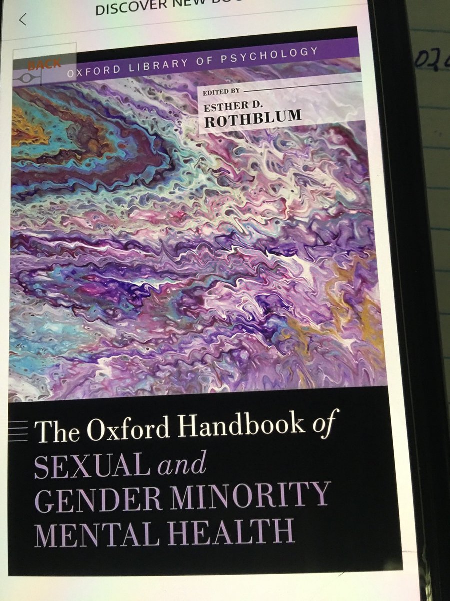 So proud to recognize the world’s leading scholar on lgbtqia mental health — our own @sdsu Prof Esther Rothblum.  Her newest book. @adaycsu @csu <a href="/Steve_Glazer/">Steve Glazer</a> <a href="/TheDailyAztec/">The Daily Aztec</a> <a href="/SDGLN_Editor/">Ken Williams</a> <a href="/3menmom/">Becky F Phillpott ☮️🇺🇸✊🏻</a> @LaurieBlackSD @LorenaAD80 <a href="/SaraJacobsCA/">Sara Jacobs</a> @GGomezD9 <a href="/SenToniAtkins/">Senate President pro Tempore Emeritus Toni Atkins</a> <a href="/ToniD_SD/">Toni Duran (she/they)</a>