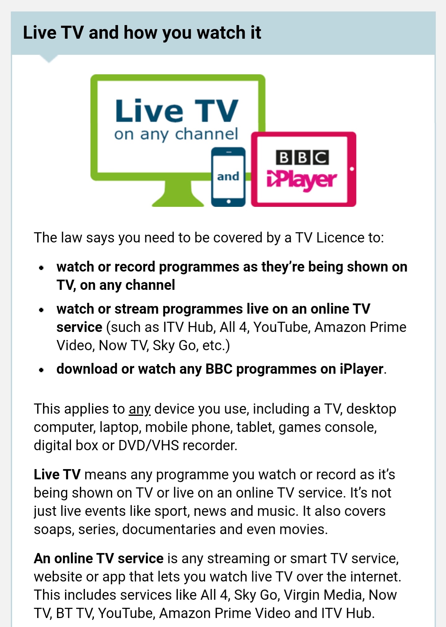 Lisa How Does The c Justify Charging Us To Watch Youtube Live Streams Etc Genuinely I Would Like To Know This