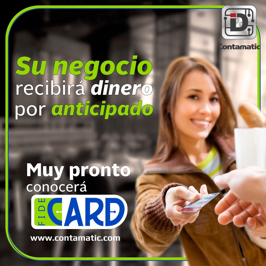Contamatic_SAS's tweet photo. Contamatic SAS Líder en Soluciones de Identificación.
#FideCard. Su negocio lo necesita. Sus clientes lo esperan. Sus ventas crecerán.
.
#comercio #peluqueria #Contamatic #fidecard #comerciante #tendero #tienda #peluqueria #casino #supermercado #restaurante #almacen #negocio https://t.co/MH4T4nu4cA