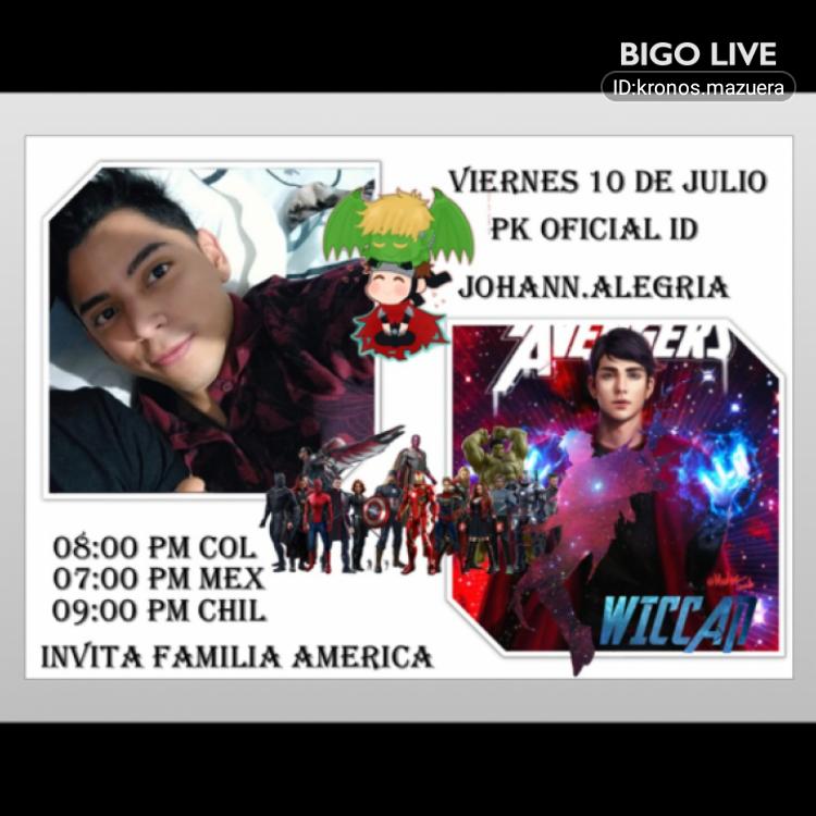 Ven y ve el live de ☆꧁DoctorStran꧂☆ en #BIGOLIVE:    
slink.bigovideo.tv/eUWWGh