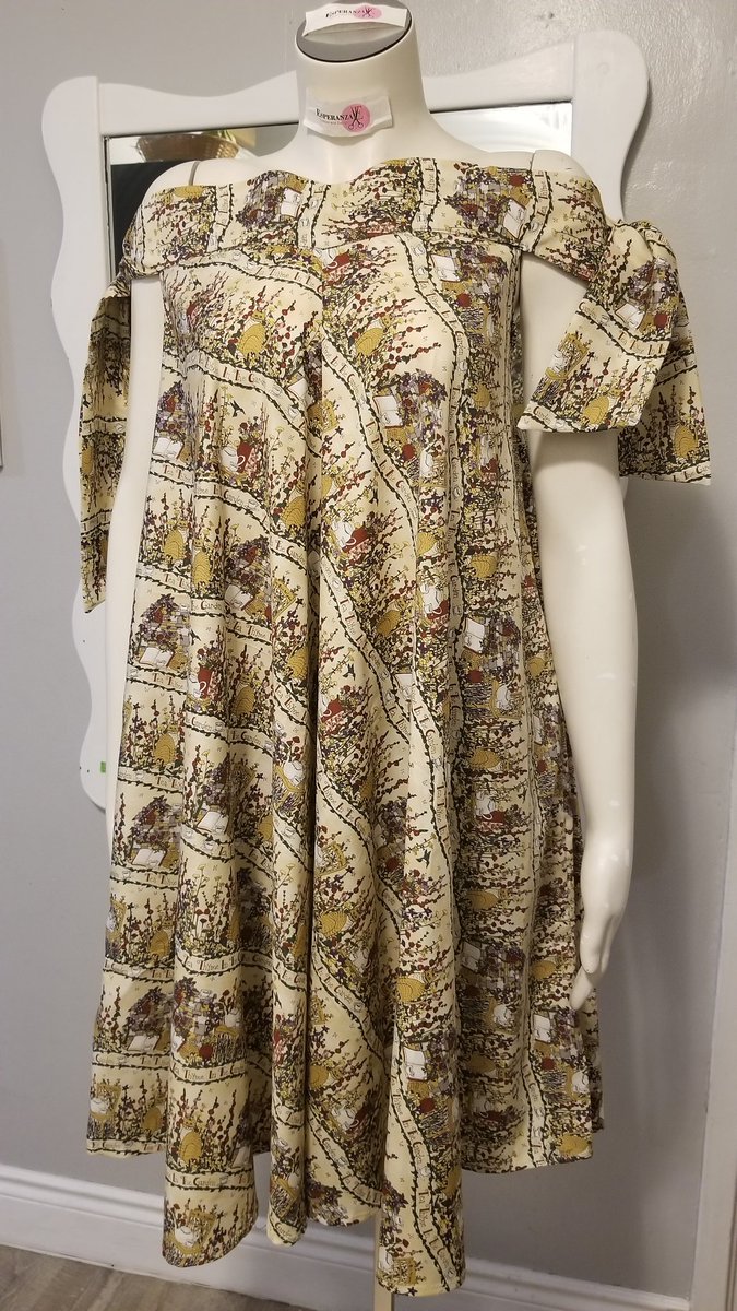 Esperatab's tweet photo. Girls this is for you! It's summer let's get out... Rocking, elegant with more comfortable outfits! Get them affordably with #esperanzafashiondesign the eye of fashion #iAmWaterlooRegion #ontariotogether #OntarioSpirit #CanadaDragRace a cotton dress made by #esperanzacouture https://t.co/TypF2nN8c2