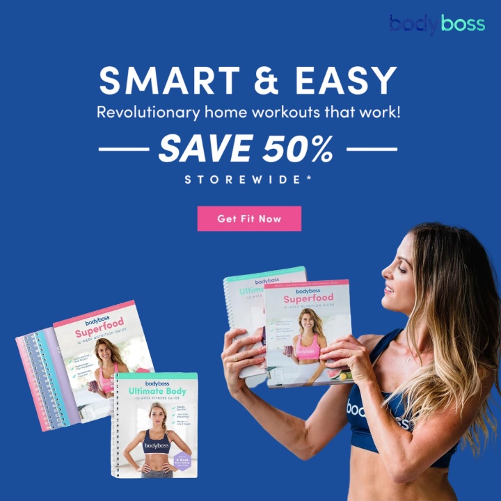 coupon_treasure's tweet photo. For just 24 minutes of exercise three times per week, they promise you will achieve the body you want in just 12 weeks. just click here!
https://t.co/VqUOSMQU2X
.
#couponcodetreasure #bodyboss #bodybossmethod #bodybossresults #bodybossguide #fitness #exercise #hiit #hiitworkout https://t.co/xaWPsh7To2