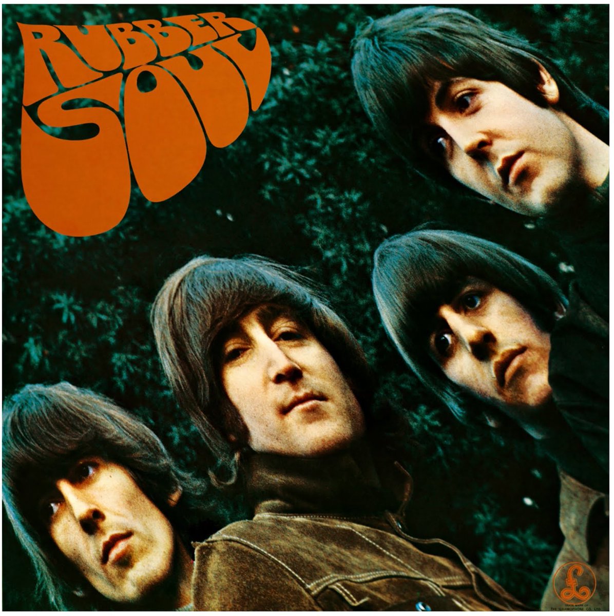 The Art of Album Covers.Photographer Robert Freeman was showing the Beatles potential images for the Rubber Soul album. He was projecting a portrait against cardboard when the cardoard fell back distorting the image.McCartney said, “we felt that image fitted perfectly.”