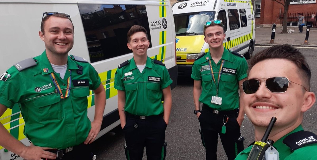 Some of our logistics members are out crewing today as well as supporting logistics hubs in London!
<a href="/SJALogistics/">SJA London Logistics Team</a> <a href="/stjohnambulance/">St John Ambulance England</a> <a href="/SJAVolunteering/">Volunteering Team</a> <a href="/MySJADay/">#MySJADay</a> #mysjaday