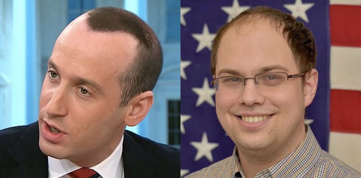 Trump Supporters and Fox News fans: These are your content creators: Stephen Miller and Blake Neff.  They have spewed a more "palatable" version of their vitriol and racism through their mouthpieces (Trump &amp; Carlson) to insidiously push their hateful agenda to the masses.