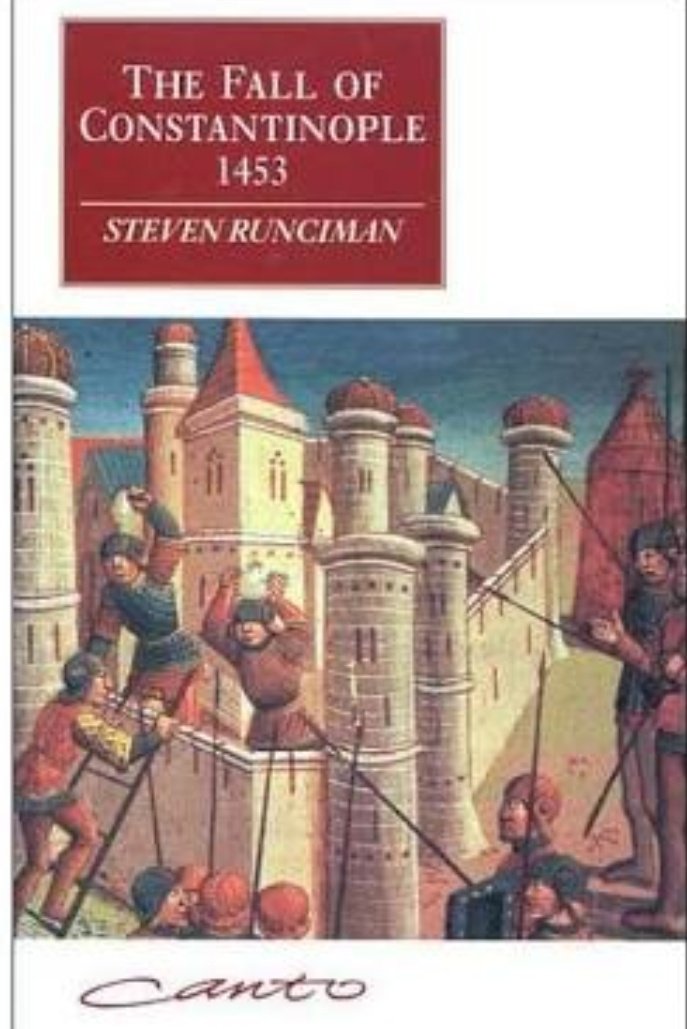 Reference:“The Fall of Constantinople 1453” by Steven Runciman