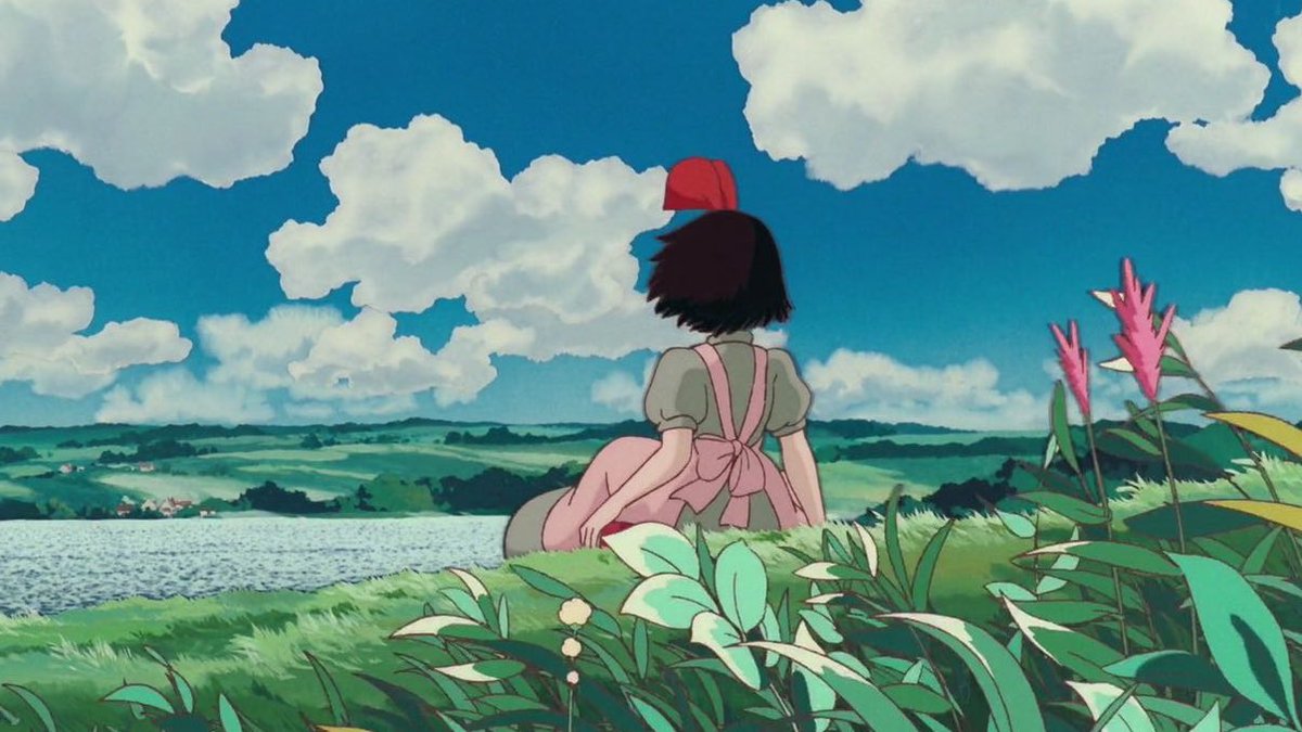 chiuchann's tweet photo. do you just ever feel like being in one of the studio ghibli’s movie? no? well i did :( https://t.co/0TFgxRGxhY