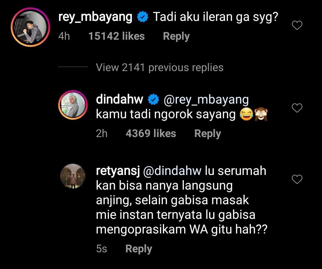 oyakouukou's tweet photo. 🧒 : tadi aku ileran ga sayang?
👩 : ga sayang kamu tadi kayak keserupan Macan

Everything has Cringe #day1dindareyhalal https://t.co/YAnPiEjVl9