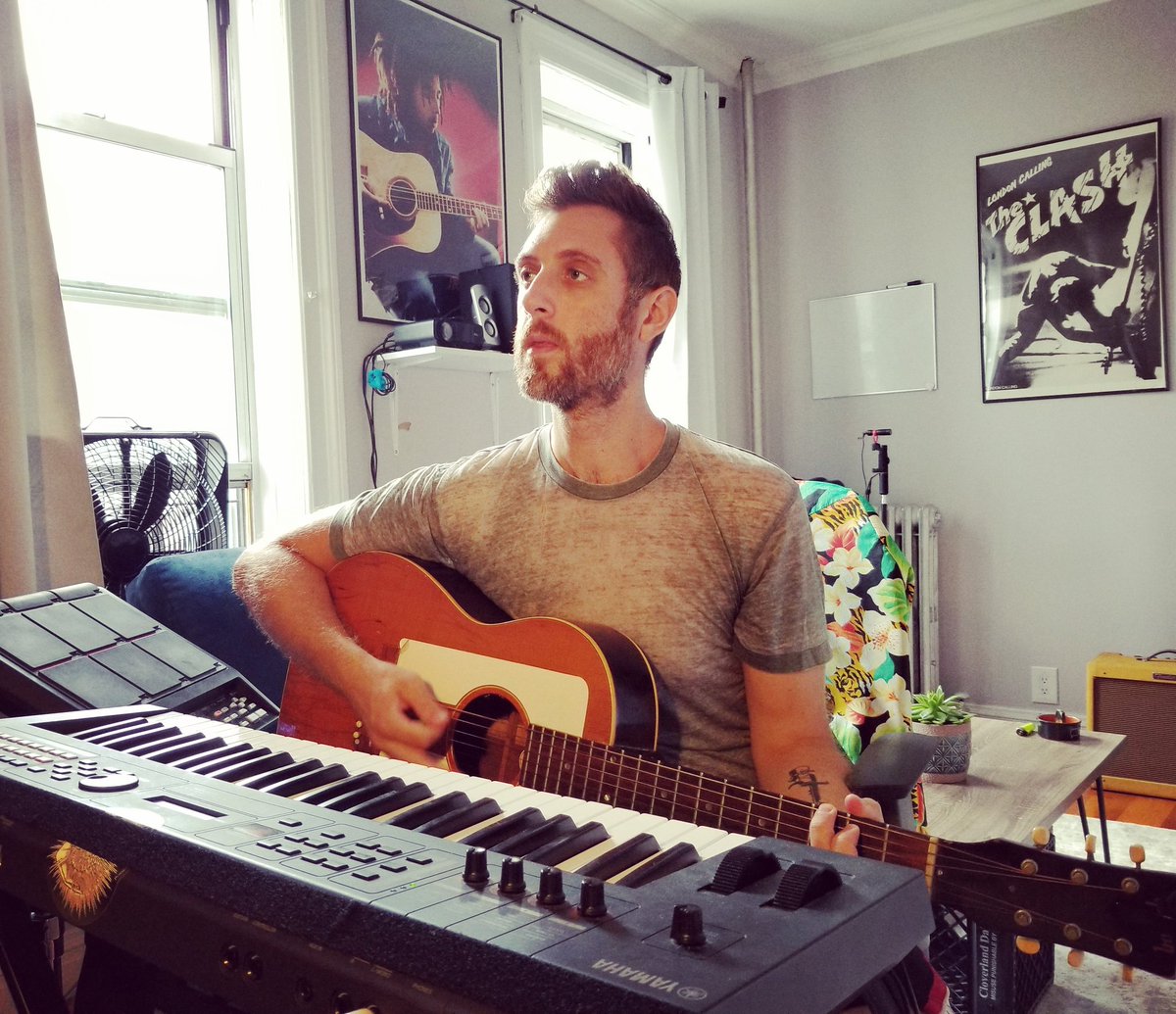 Another day in the office...
#musicianlife #songwriter #gibsonacoustic #spdsx #yamahamx49 #homestudio #dmacburns #newmusic