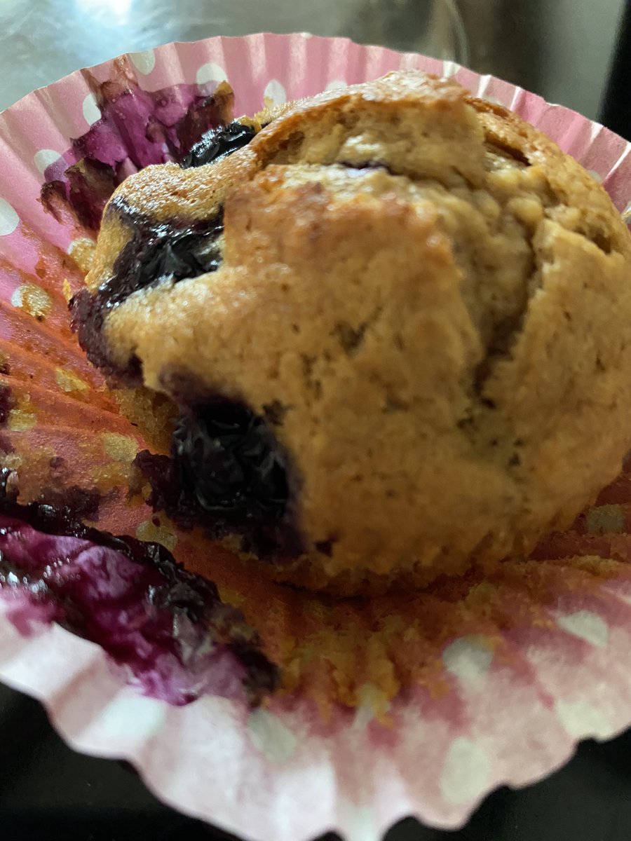 Blueberry muffin #hack @nancybbakes #banana #muffin #recipe
