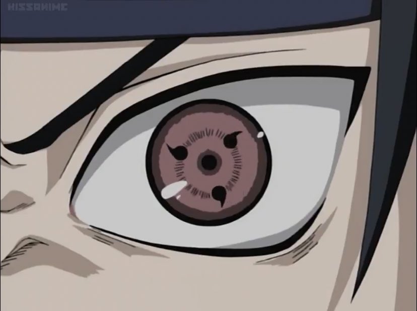 another thing we see in their fight is that right after naruto tells sasuke they share a bond, sasuke tells him he will just have to break that bond. by doing this, he awakened his 3 tomoe sharingan, which we know is only awakened when suffering from some type of loss.
