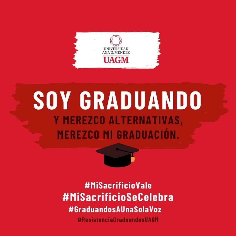 gabztastic's tweet photo. Esta es mi petición virtual para la Universidad Ana G. Méndez 🚨 #MiSacrificioVale
#MiSacrificioSeCelebra #GraduandosUAGM2020
#GraduandosAUnaSolaVoz
#ResistenciaGraduandosUAGM
@UAGMGurabo @EIDA_UAGMGurabo https://t.co/o68DAzCJ6b