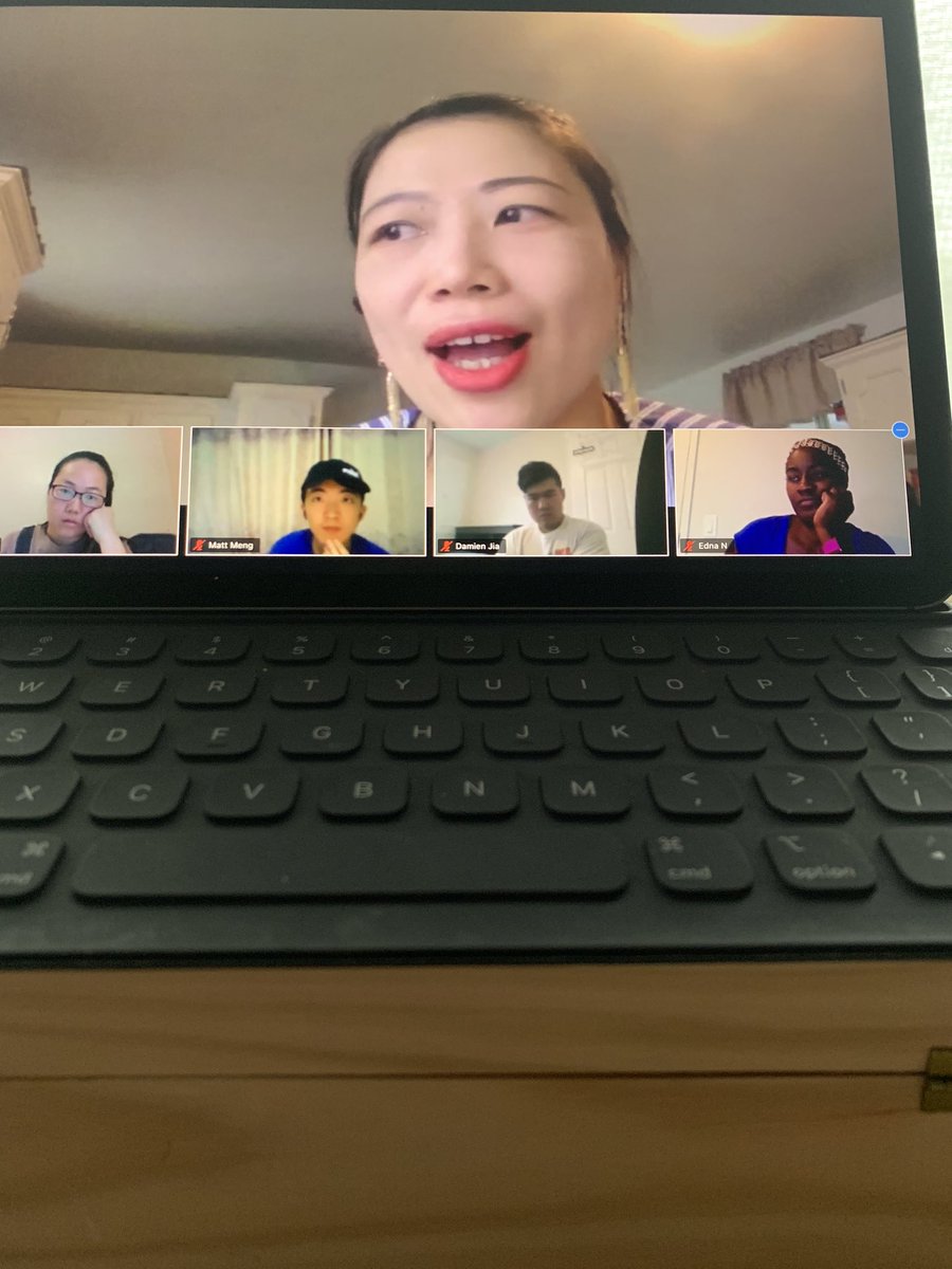 LauraPeck6's tweet photo. @cbuniversity Happy to report that our hardworking #shannonschoolofbusiness @MBACommunityDev are collaborating across several time zones๐ https://t.co/JRyxYjc5PU