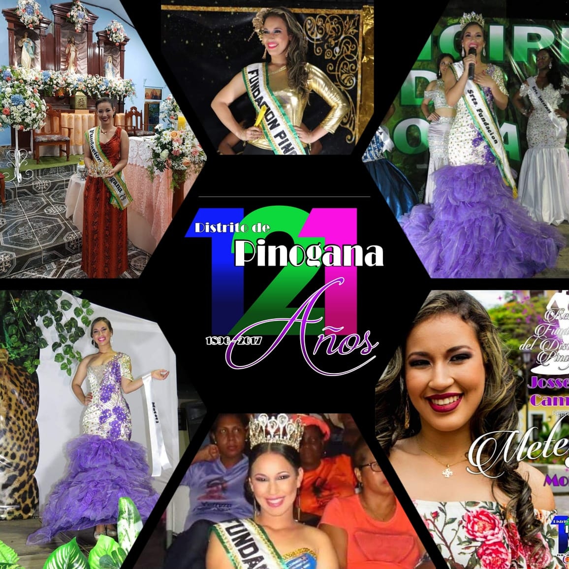 MUNPINOGANA's tweet photo. Una reina inigualable que marcó un camino; Jossy Campos De Gracia Reina de Fundación de PINOGANA 2017; gracias Jossy por esa representación y apego que siempre nos brindas. Del corregimiento de #Meteti. https://t.co/H1t7t3Uo6l
