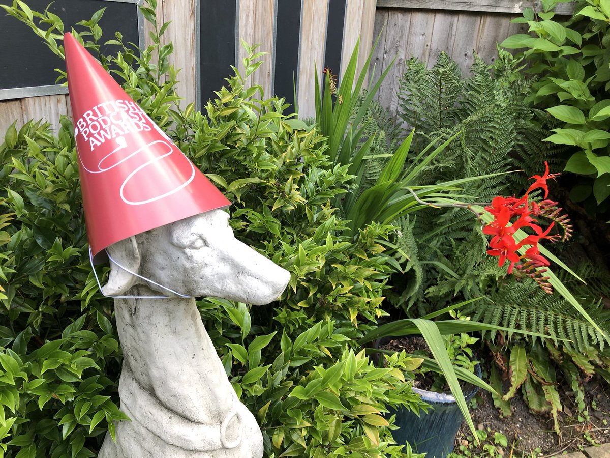 The Sound Pound mascot is ready for <a href="/britpodawards/">British Podcast Awards</a>!