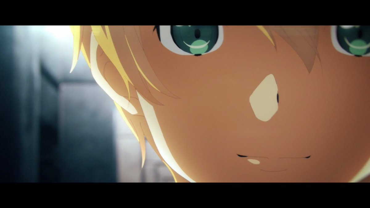 K1zu_kun's tweet photo. Hiromu Oshiro once again SB'd and directed the latest WoU ED like he did with 'unlasting' and it is dazzling. Also a straight up masterclass in digital compositing. #sao_anime https://t.co/i6dEUz8llH
