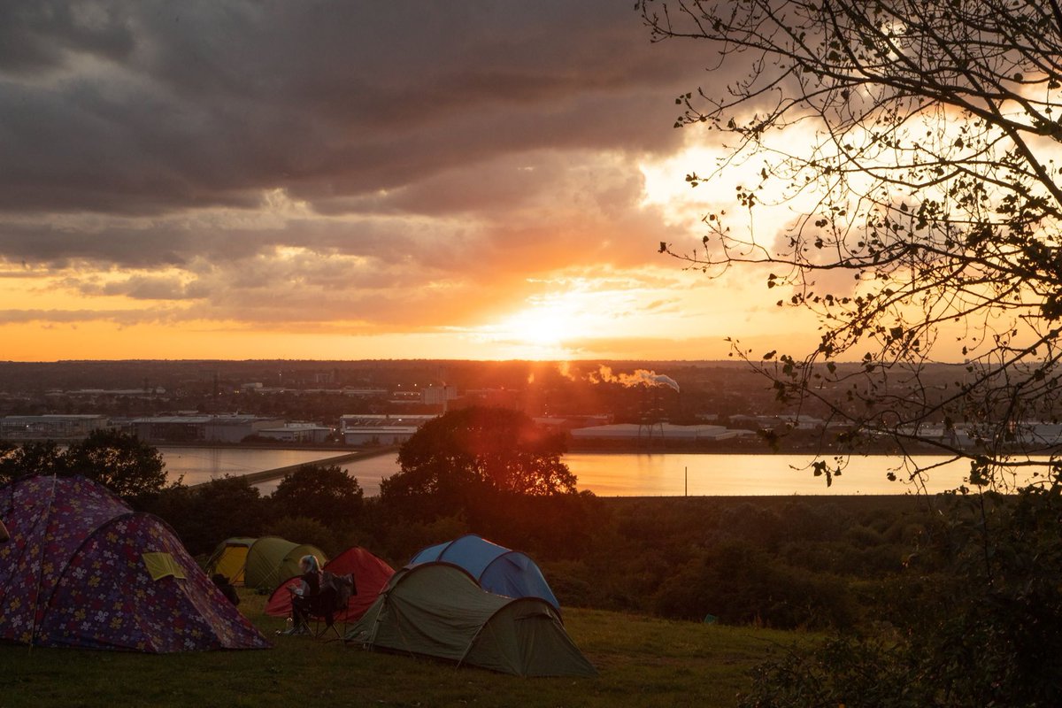The Sunset tonight is at 21:10, so you have 20 minutes to find a good spot to grab a photo. Here's one from Gilwell Park a couple of years ago. Make sure you share yours using #TGIWeekender and #Gilwell24