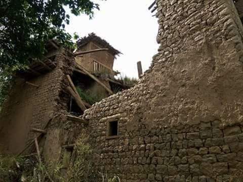 With every bomb from PAF, a home, a shop a tree or field was prone to b razed to the ground. Today no home is intact in Tirah Rajgal area. See!!!! #RehabilitateTirahIDPs