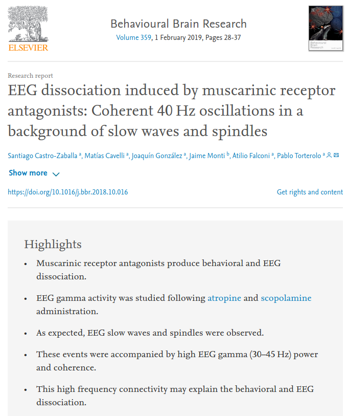 theconnectome's tweet photo. Castro-Zaballa et. al. (2019) — fascinating paper on using muscarinic receptor antagonists like #scopolamine and #atropine to dissociate basal forebrain cholinergic regulation of behavioral states: https://t.co/FIB78ozVfU https://t.co/TWiw2FzSQb