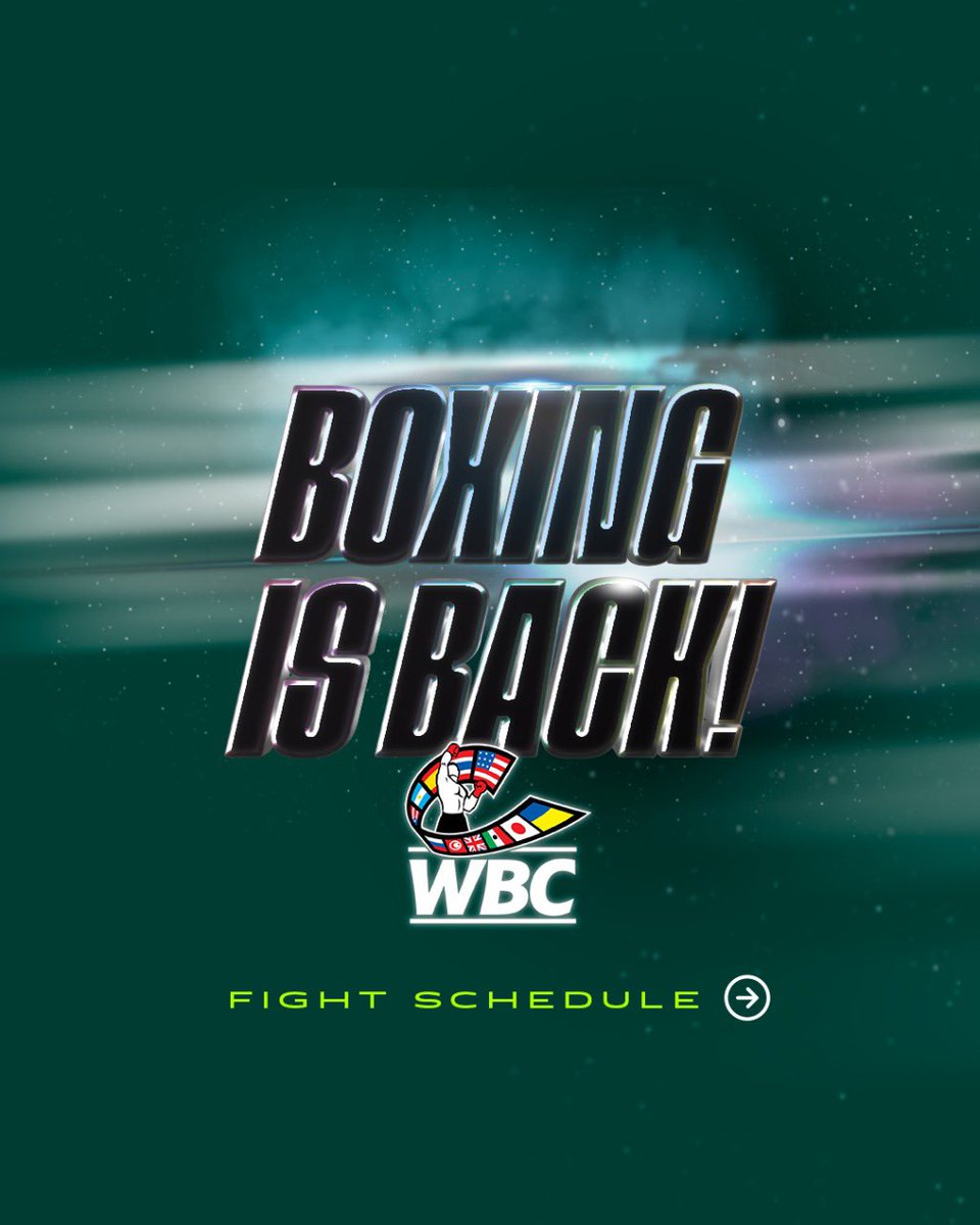 WBCBoxing's tweet photo. ๐ฐFight Schedule of WBC fights๐ฐ
WBC - World Title.
INTM - Interim World Title.
Diamond - Diamond Belt.
ITNL - International Fight.
FE - Final Elimination Fight.
Youth - Youth Title.
#FightSchedule #WBC https://t.co/RULtkE87rs