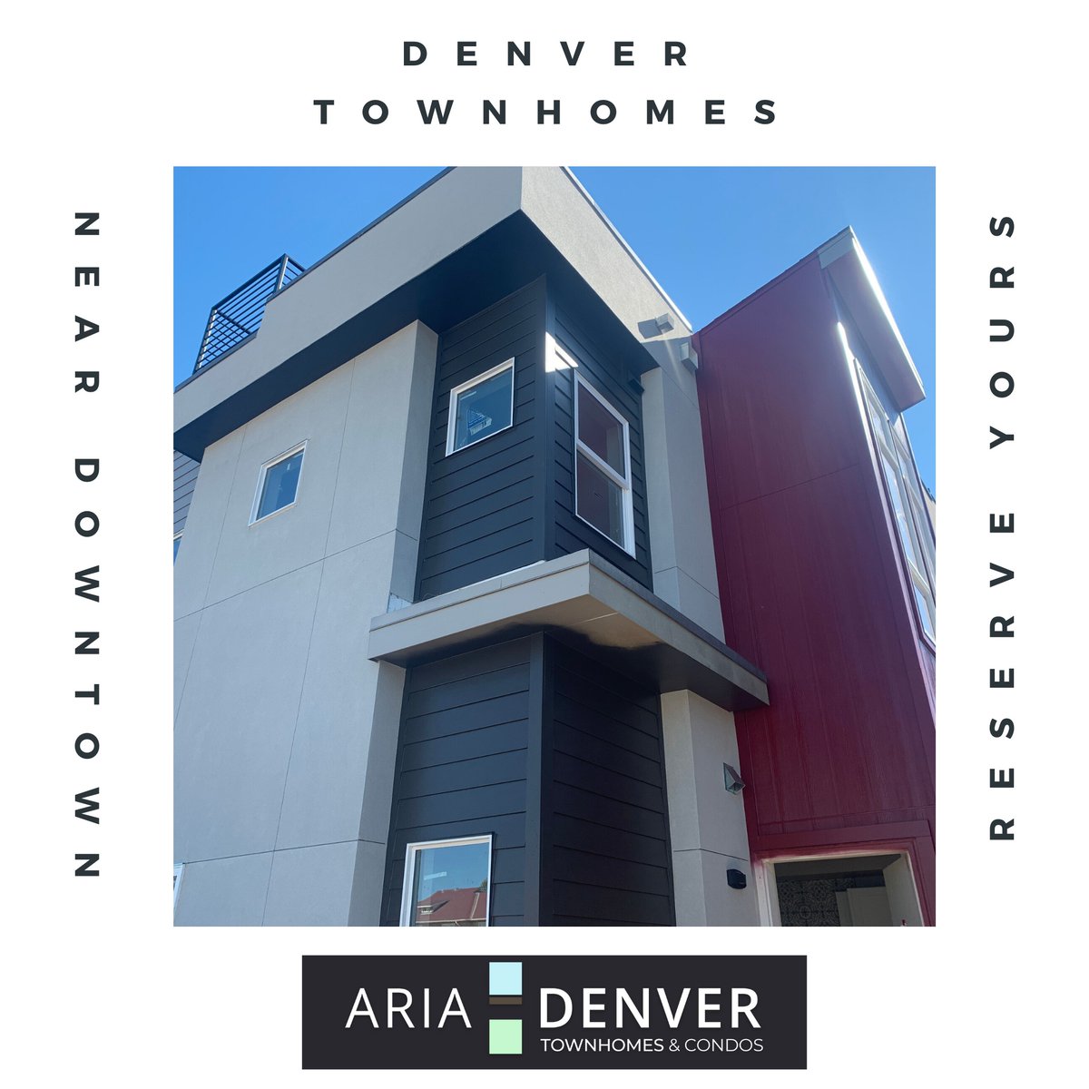 DenverSkyLofts's tweet photo. It's a great day to visit Aria Denver! We're in our final phase of these amazing townhomes 😍 for sale and so thankful for the amazing response! Reserve yours today with our limited-time summer incentives! #Denver #Denver Real Estate #Denvertownhomes https://t.co/R9dRMaHYai