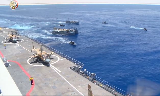 egyptfwd's tweet photo. Egyptian anti-mercenary maneuver at strategic western border forces hostile submarines away, takes over beach-head
#EgyptForward #Hasm2020 #Egypt #MiddleEast | #حسم_٢٠٢٠ https://t.co/V9cQ7JY39Y