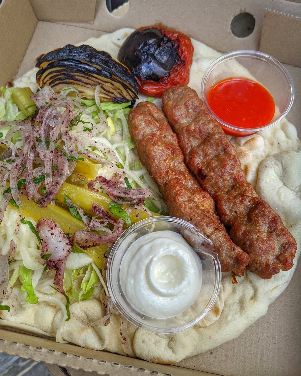 My first dining out experience in 4 months was the excellent Iraqi food from Philip <a href="/JumaKitchen/">JUMA</a> in @boroughmarket. With what is probably the best taok shish I've ever had. And that's coming from a part Turk! 🇮🇶