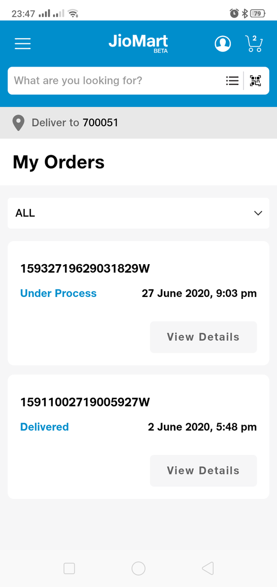 Sohomdeep's tweet photo. @JioMart_Support 
Order #15932719629031829W (Prepaid)
15days already over, till the order is not delivered. 
I already connect to your customer support they unable to track my order. 

So where is my order and where is my money????
Please Refund my money.

See attached screenshot https://t.co/xyeZnZIAP3