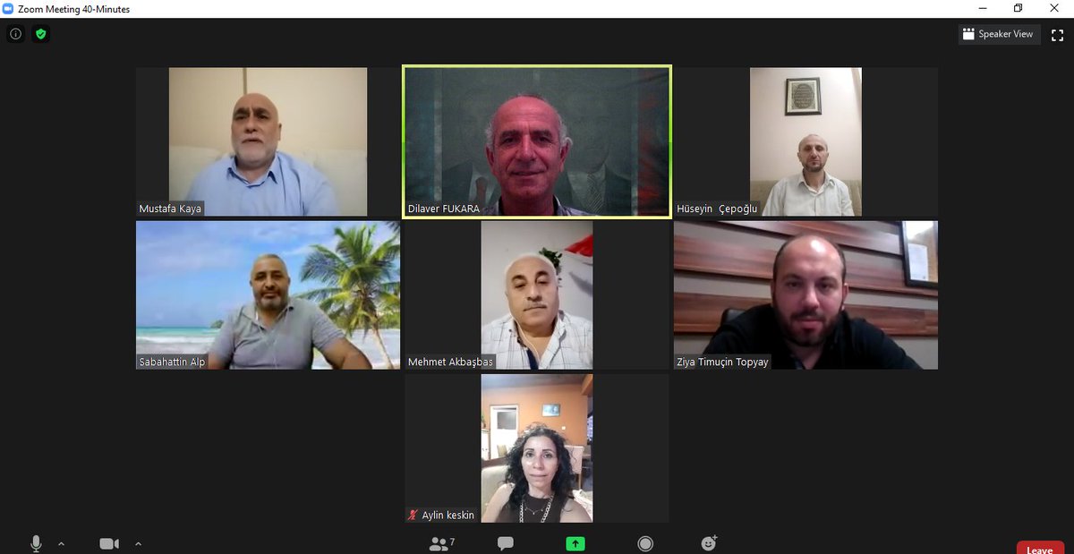 AK Parti İçerenköy Mahallesi Teşkilatı haftalık olağan toplantımız Mahalle Başkanımız Mustafa KAYA başkanlığında, İlçe Başkan Yardımcımız Ziya Timuçin TOPYAY'ın da katılımıyla icra edildi. Toplantımız Koronavirüs salgını sebebiyle internet üzerinden görüntülü olarak yapıldı.